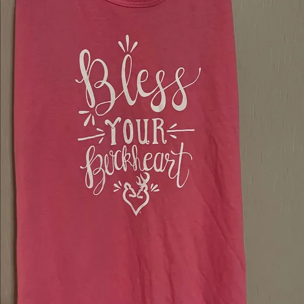 Browning medium NWT Bless your buckheart graphic tank top racerback small - Image 2