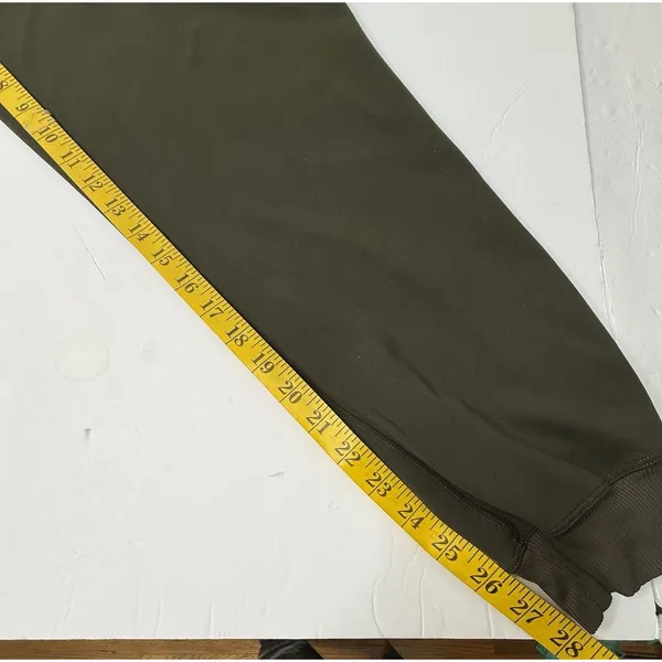 Lululemon Womens Size 8 Dark Olive Green Jogger Pants Athleisure High Rise Gym‎ - Image 6