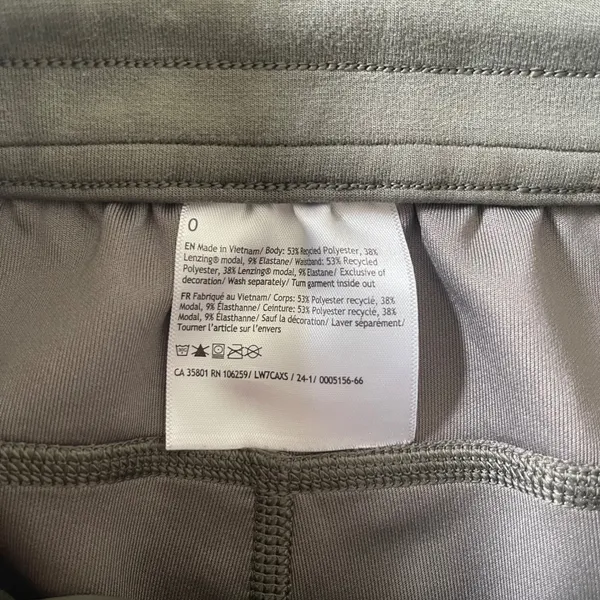 Lululemon Softstreme High-Rise Short Women 0 Green Athleisure Pockets Drawstring - Image 7