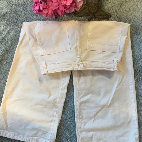 Women's Cream Jeans Size 27 - Image 3