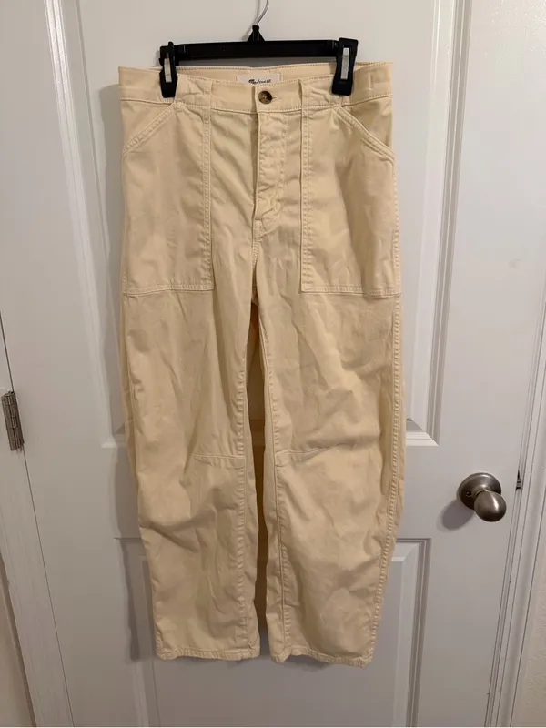 Madewell The Darted Barrel Leg Pant 25 - Image 2