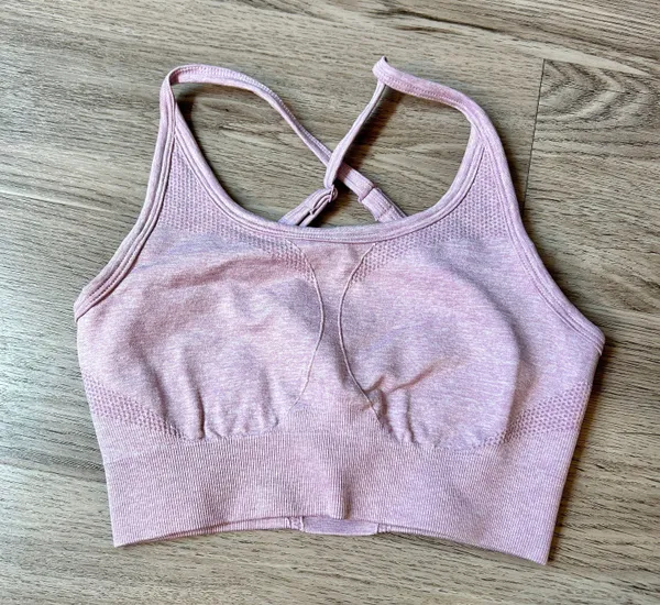 AYBL Motion Seamless Sports Bra Pink Size XS LIKE NEW - Image 3
