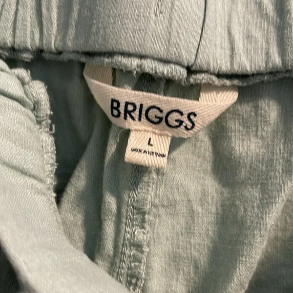Briggs New York Green Cargo Shorts‎ with Elastic Waistband - Image 2