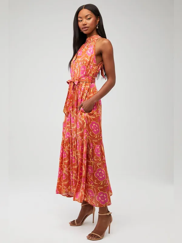 Cleobella Luella Floral Halter Maxi Dress XS - Image 2
