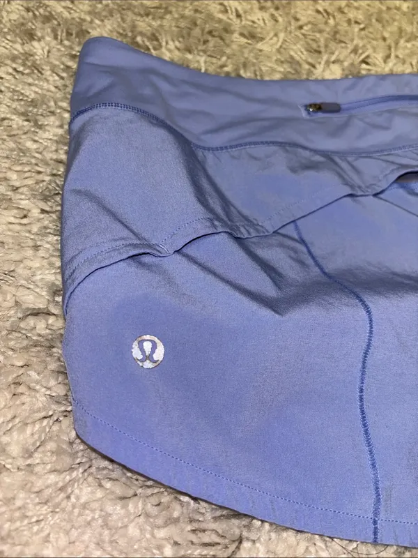 Lululemon “speed up” Shorts
 - Hydrangea Blue - Image 11