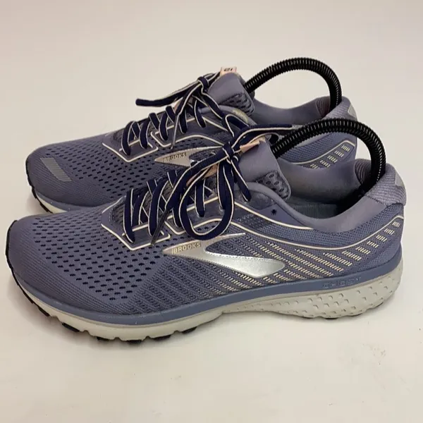 BROOKS GHOST 12‎ Grey Peach navy 9 US MEDIUM A12 - Image 3
