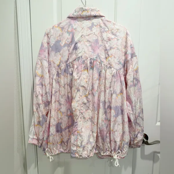 FREE PEOPLE MOVEMENT‎ X HATCH Under The Sun Maternity Zip Front Jacket Large - Image 4