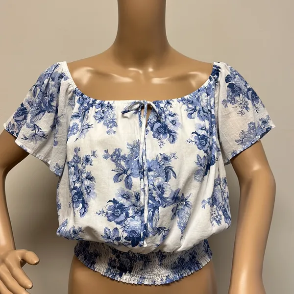 Lush Top with Smocked waist band - Image 2