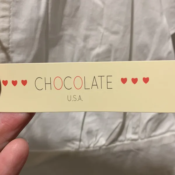 Chocolate USA, white shirt, deep V in the back with a tie NWT - Image 4