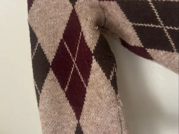 Forward Young Contemporary Beige Argyle Bow - Image 8