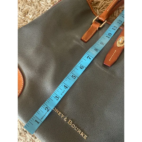 DOONEY & BOURKE Shelby Shopper Tote Bag Purse Leather Big TRAVEL OFFICE LARGE - Image 12