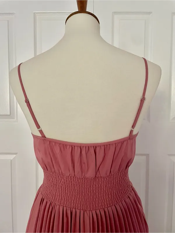 Nw/oT J. Crew Smocked Accordion Pleat Dress Size 2 - Image 7