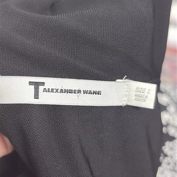 T by Alexander Wang Asta Modi Black Dress Size Small - Image 5