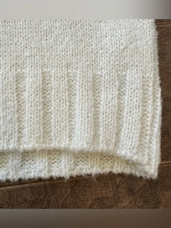 ASOS Oversized V-Neck Knit Vest - Image 3