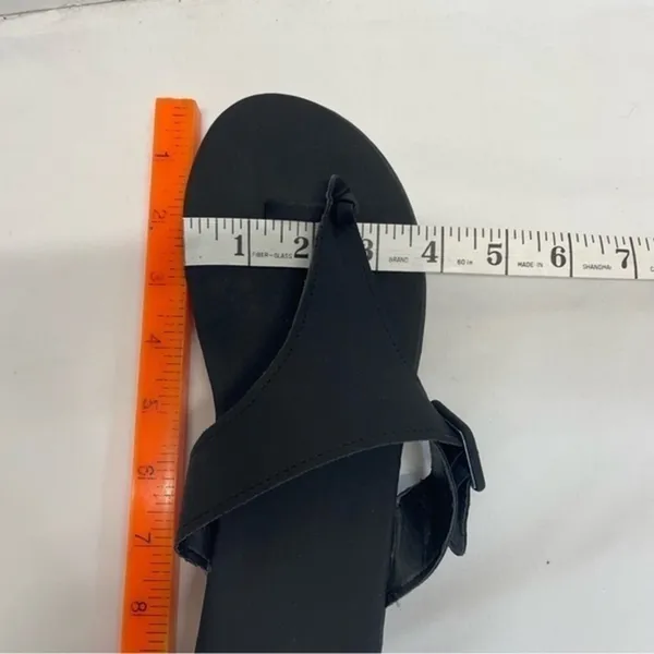 Black Platform Wedge Sandals Women’s Size 8 everyday lounge pool summer spring - Image 5