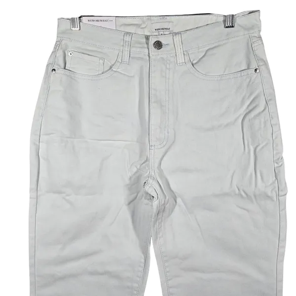 WEWOREWHAT Kick Flare Jeans Size 30 Stretch Denim Super‎ Bleached - Image 3
