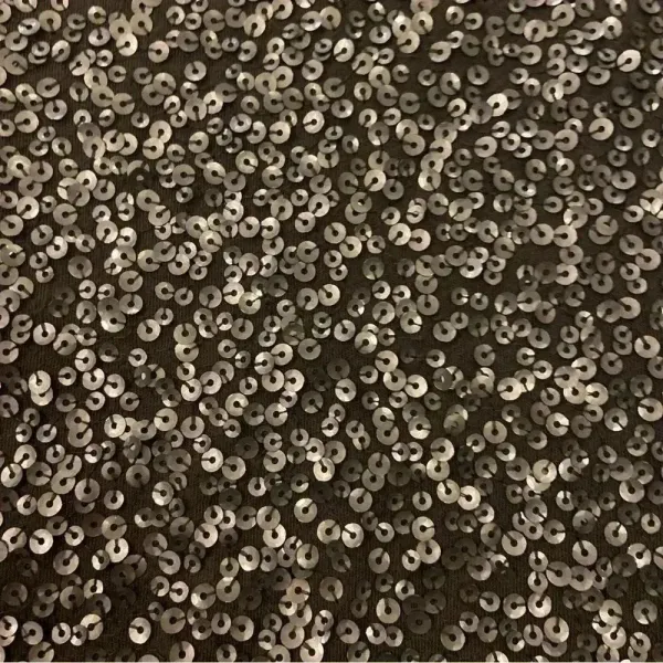 Vintage J Crew Women's Small M Brown Silver Sequin‎ Sleeveless Tank Top Party - Image 6