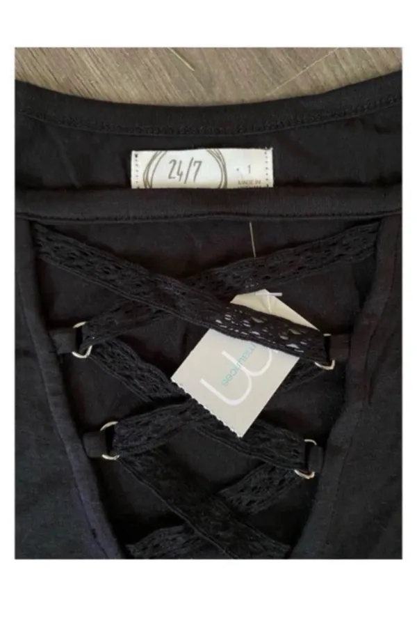 Maurices Black T-Shirt - Image 4