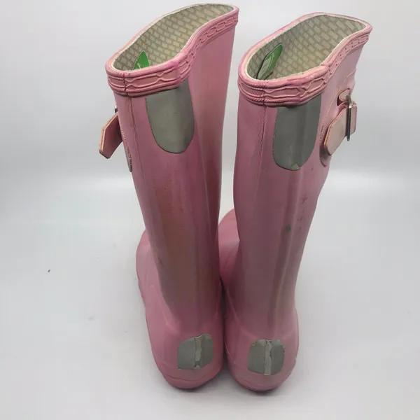 Unisex Hunter Boots Pink Size US 2M/3F - Image 4