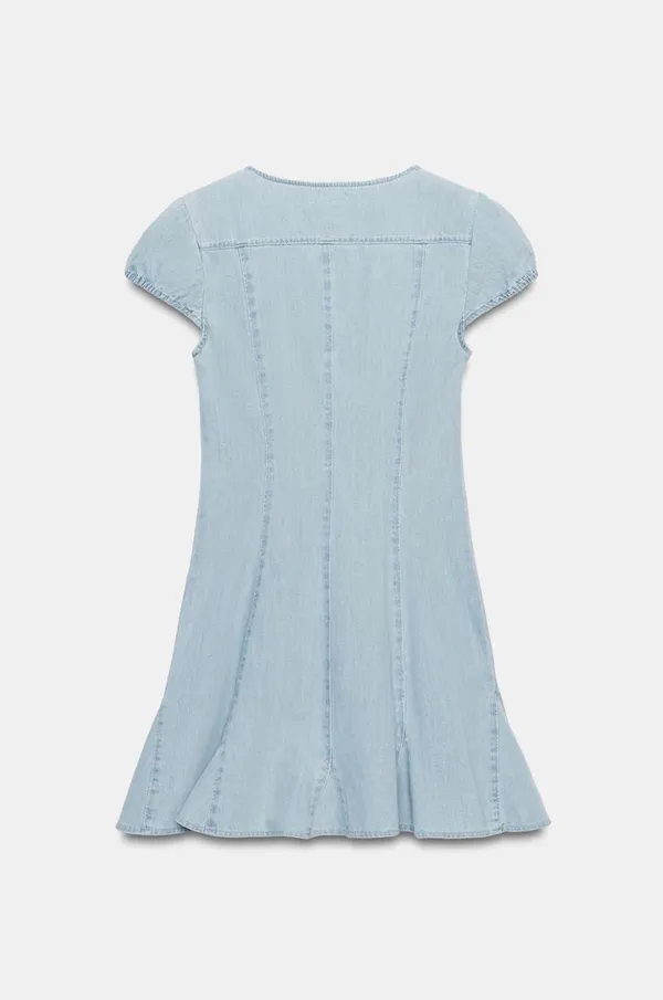 BNWT Zara TRF Blue Denim Mini Dress - Image 5