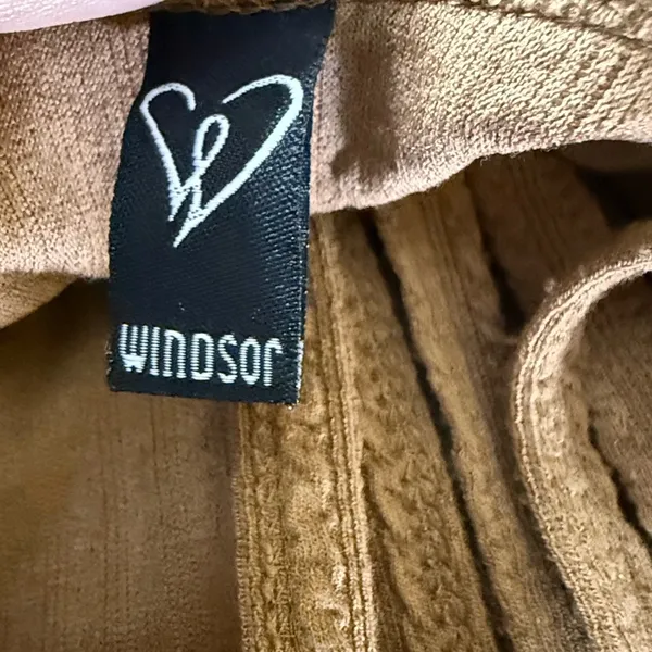 Windsor Brown Backless Sun Dress‎ Size L - Image 7