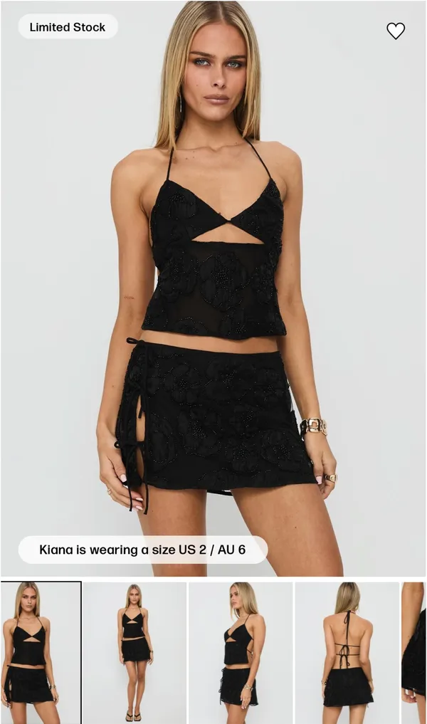 Princess Polly TOP ONLY - Image 3