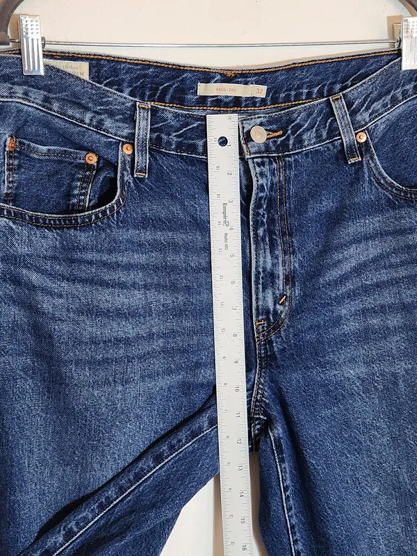 Levi's Womens Baggy Dad Jeans Size 32 - Image 8