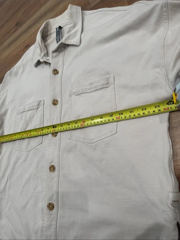 Vuori Mackenzie Shirt Jacket - Ivory/Cream size M/L - Image 11