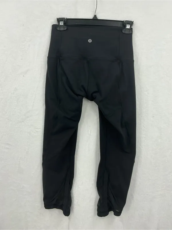 lululemon athletica Black High-Waist Pocket Leggings 864 - Image 5