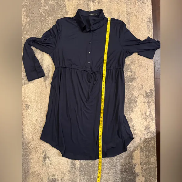 Women’s Kojooin Blue Dress with Ties - Image 6