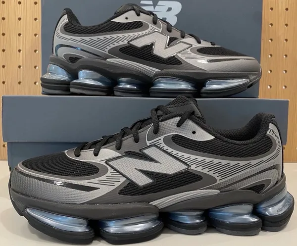 Women's size 7/Men's size 5.5 (UK 5) New Balance Abzorb 2000 black gray - Image 7