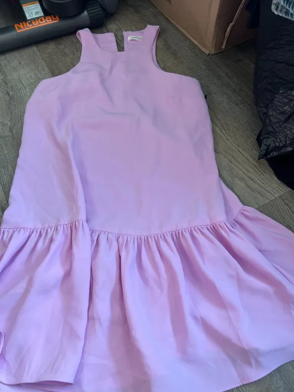 Amanda Uprichard lilac mini dress size small - Image 6