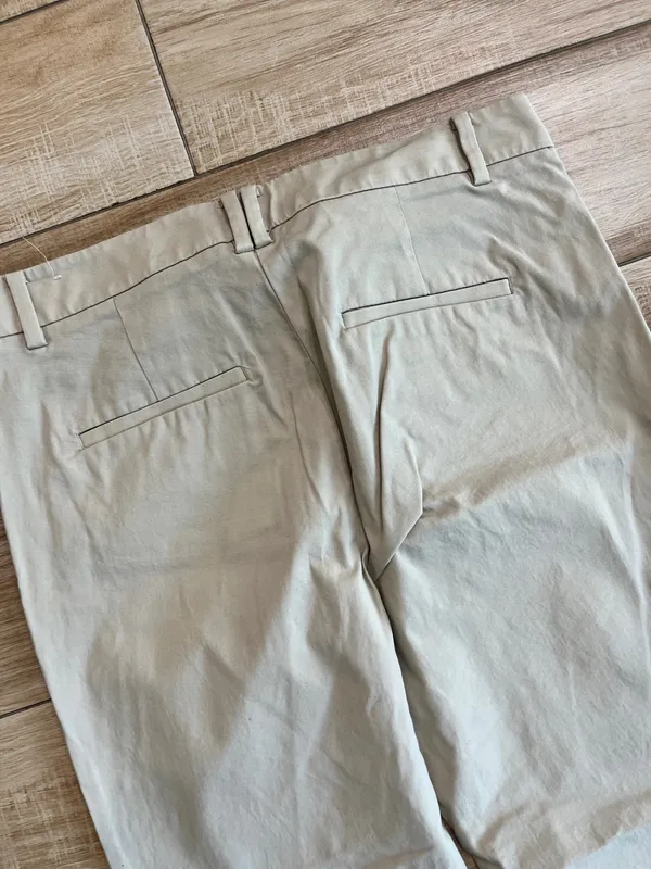 Womens Ann Taylor Khaki Tan Cropped Pants - 6 - Image 5