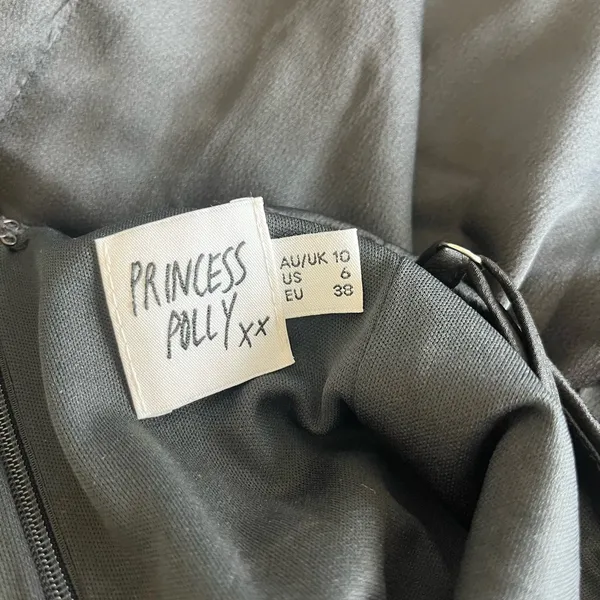 Princess Polly MAPLE MAE MINI DRESS BLACK - Image 8