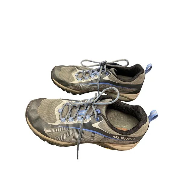 Merrell Performance Vibram wms gray blue hiking walking sneakers sz 8 SKU 9943 - Image 4