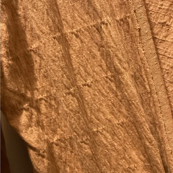 Free People Beach Tan Long Sleeve Dress - Image 2