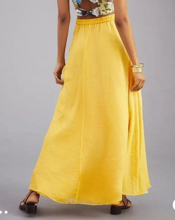 Anthropologie Hutch Shine Maxi Skirt - Image 7