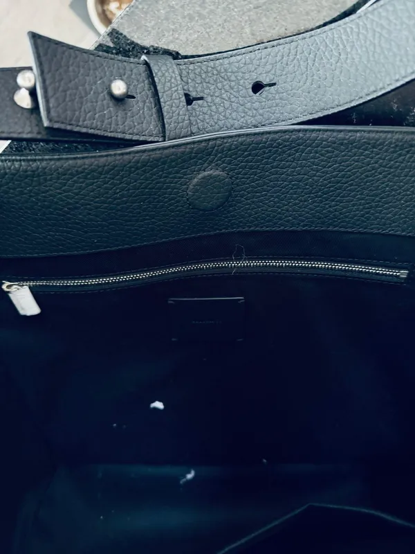 AllSaints Captain N/S Leather Shoulder Bag - Image 3