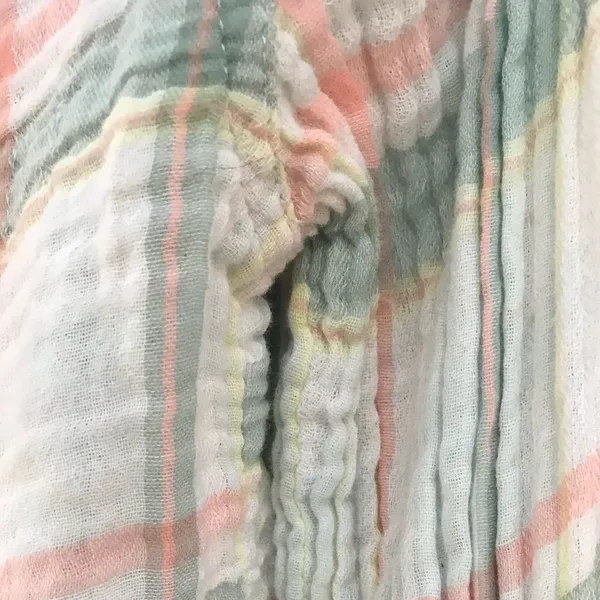 Free People Plaid Cotton Crop Shirt‎ - Image 7