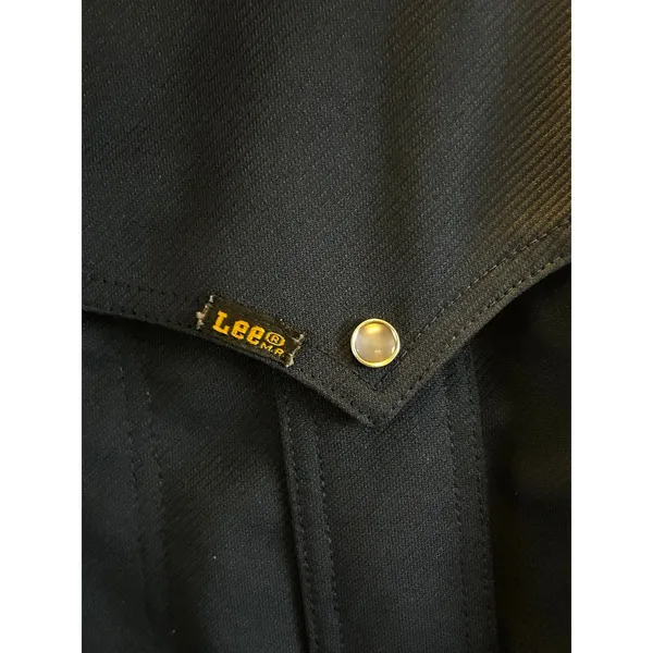 Lee vintage blue pearl snap coat Large classic - Image 6
