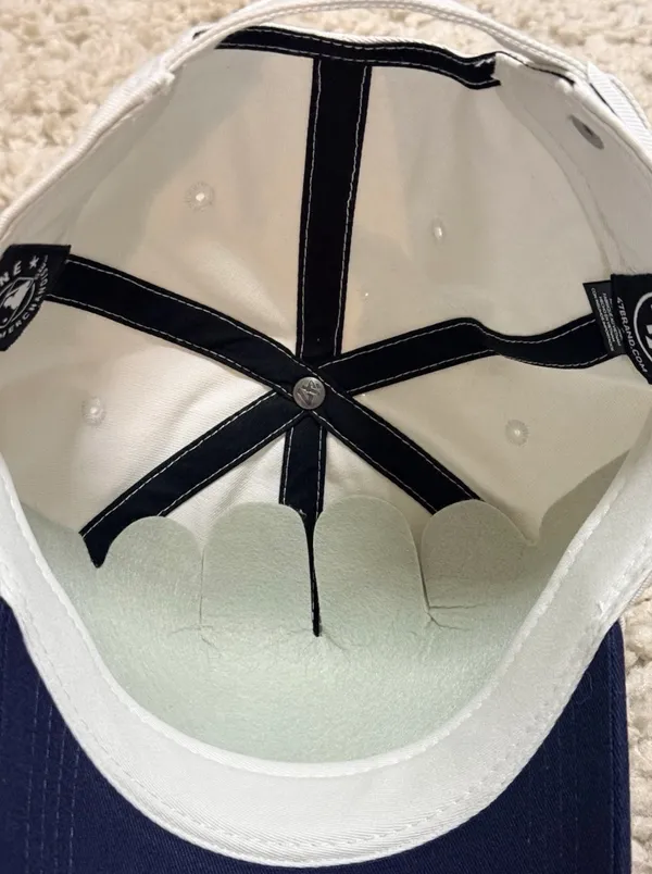 New 47 Brand Atlanta Braves Contemporary Two Tone 47 Clean Up Hat - Image 6