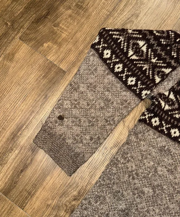 Vintage Timberland 100% Wool Sweater - Large - Image 2