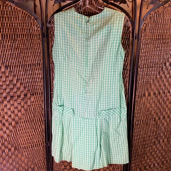 Vintage 1950’s/60’s Green Sleeveless Romper Size S - Image 4