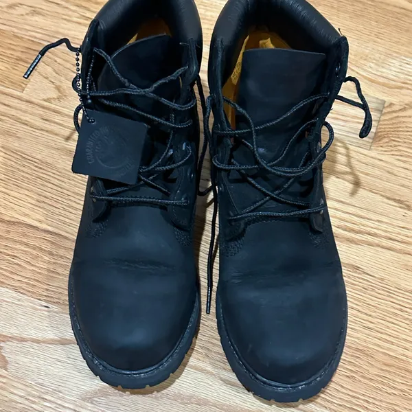 Timberland Black Women's Lace Up Boots - Image 8