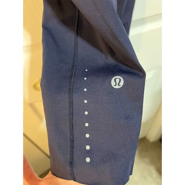 Lululemon Women's Fast Free Crop II Leggings Blue Size 4 High-Rise Standard - Image 3
