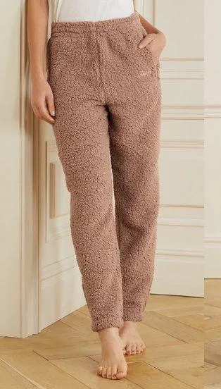 SKIMS NWT Teddy Joggers Desert Small - Image 2