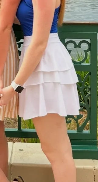 White tennis skirt - Image 3