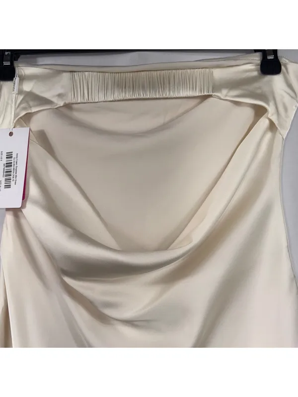 Beginning Boutique Annie Cream Strapless Mini Dress US 6 NWT - Image 9