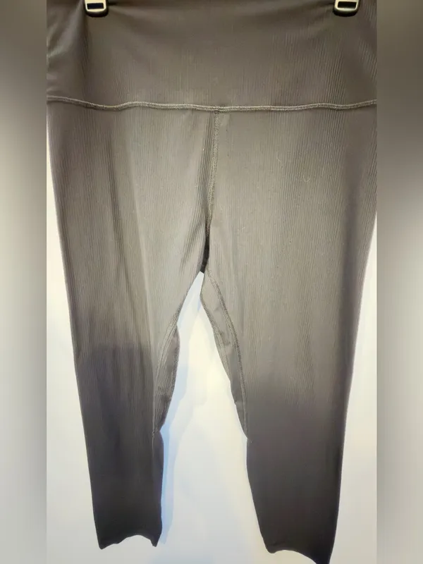 lululemon athletica Align High-Rise Ribbed Pant Leggings 25” - size 14-black - Image 6