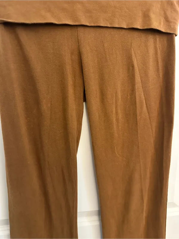 Skims Fold Over Pants, color Camel Medium - Image 4